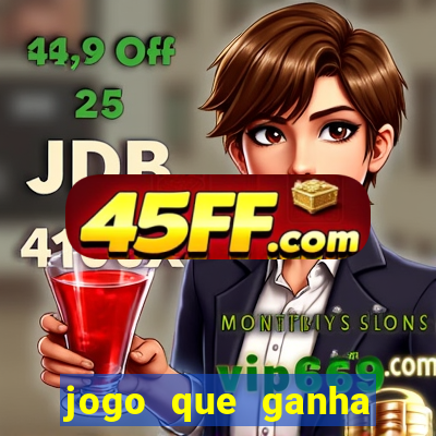 jogo que ganha dinheiro de verdade no pix na hora